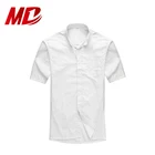 Wholesale 20% cotton 80% polyester Men Short Sleeve Church Suits Clergy Shirt