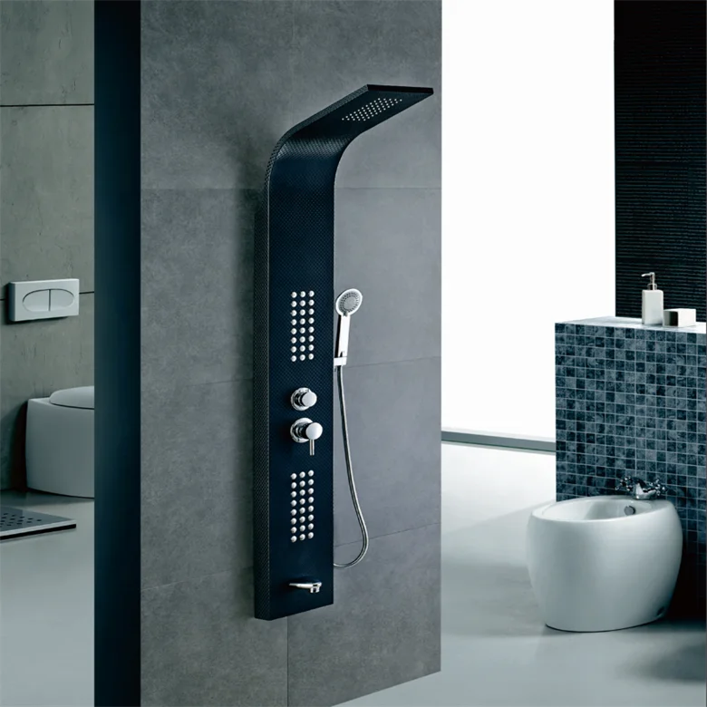 Modern design 3 Way bathroom chrome thermostatic faucet mixer brass wall temperature control faucet