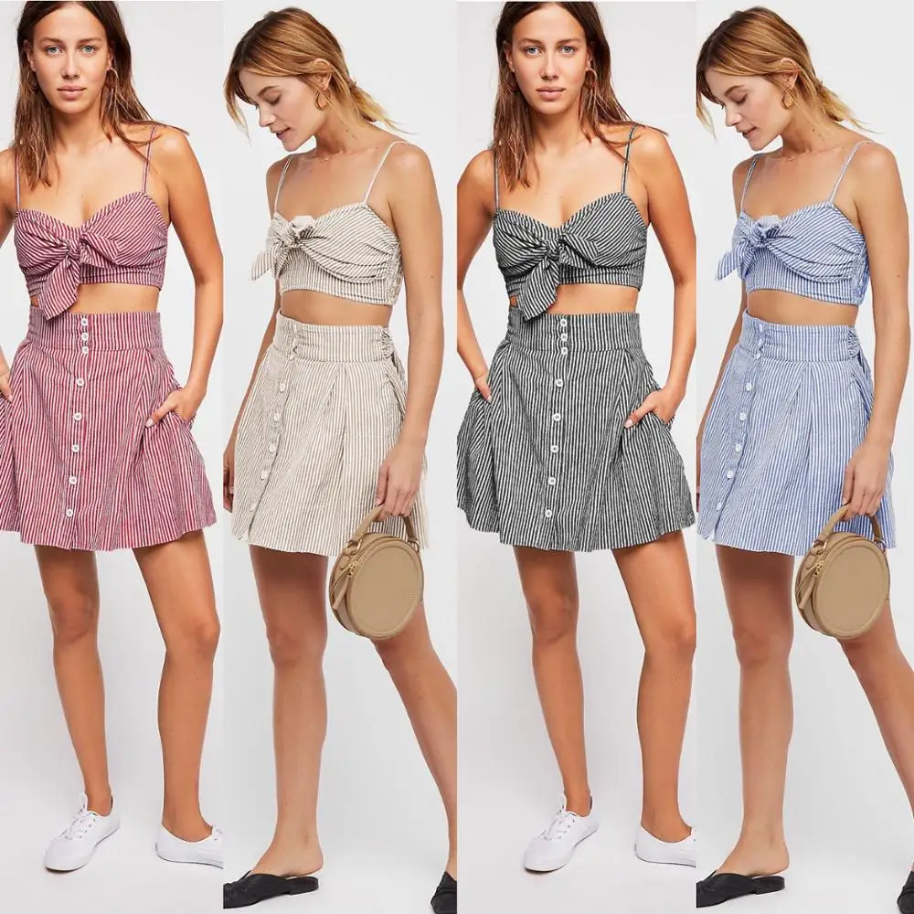 R&H Denim 2018 New Arrival Summer Beach Casual Two Piece Woman Dress, As the pictures show
R&H Denim 2018 New Arrival Summer Beach Casual Two Piece Woman Dress, As the pictures show