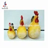Small Table Top Decoration Antique Ceramic Rooster Figurines