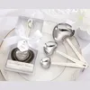 Simply Elegant Measuring Spoon Favour In White Box Wedding Giveaway Gifts