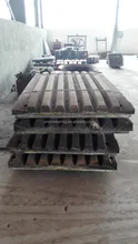 terex spare parts Mn18Cr2 jaw plates