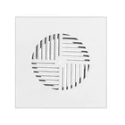Hvac High Quality Square floor diffuser Swirl Adjustable Air Vent Registers Round&Square Diffusers for floor