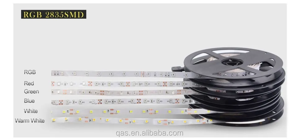 60 leds/m smd 2835フレックスrgb + cw輝度ledストリップ仕入れ・メーカー・工場