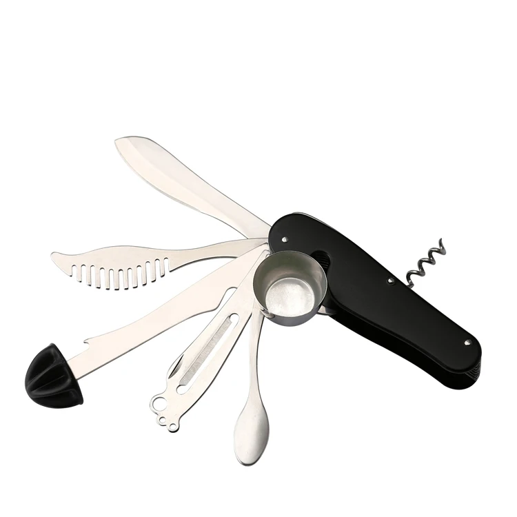 Barware Stainless Steel Detachable Creativity Bartender Shaker Bar Tool Set Cocktail Kit Multi Tool, Customized color
Barware Stainless Steel Detachable Creativity Bartender Shaker Bar Tool Set Cocktail Kit Multi Tool, Customized color