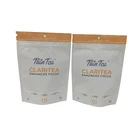 Foil Laminated Packaging Pouch Foil Packaging Customized Printed Aluminum Foil Laminated Zipper Tea Packaging Pouch