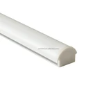 Shenzhen Top hot design half round aluminum led profile housing with pmma opal cover