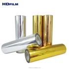 Hot Stamping Film Security Transfer Matt Printing Rosy Gold Foil