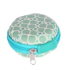 Small Shockproof Custom Logo EVA Round EVA Case for wireless earphones, amplifier, smart watch