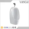 High quality waterless urinal popular sale ceramic wall hung urinal male urinal device