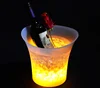 LED Ice Bucket 5L Large Capacity Wine Cooler Led Waterproof with Colors Champagne Wine Drinks Beer bucket for bar or home