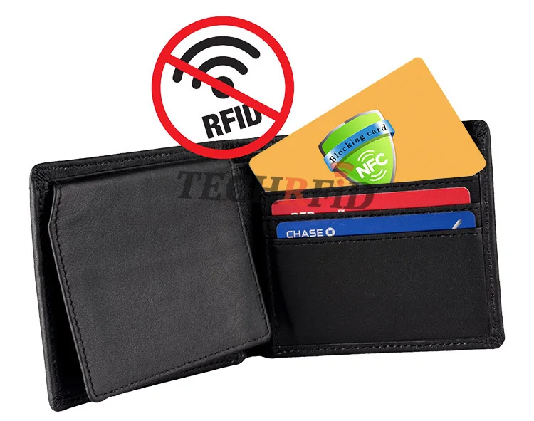 Bus Sticketing Blocking Stainless Steel Card Holder RFID Case