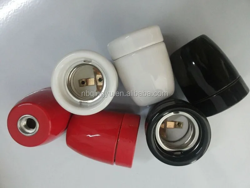 中国製造ネジ磁器ランプholderE27用家の装飾仕入れ・メーカー・工場