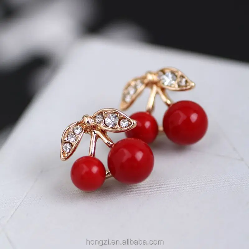 2022 Women Girl Fashion Popular Charming Rhinestone Red Cherry Ear Stud Earrings Gift
2022 Women Girl Fashion Popular Charming Rhinestone Red Cherry Ear Stud Earrings Gift
