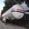 25MT payloading 60000Liters BPW axles lpg semi trailer liquefied natural gas carrier