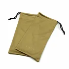 Eyewear Pouch and Drawstring Sunglasses Bag with Logo