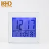 KH-CL061 KING HEIGHT Battery Music Display Big Screen Jumbo Mini LCD Hotel Alarm Clock