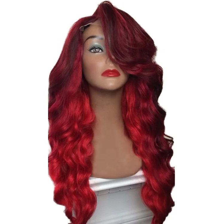 Wholesale 28 Inches Full Lace Wigs Red Colored European Human Hair Wigs Pre Plucked, Colored lace wig
Wholesale 28 Inches Full Lace Wigs Red Colored European Human Hair Wigs Pre Plucked, Colored lace wig