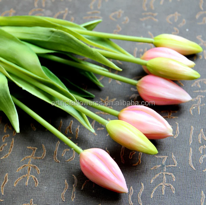 2015 high-quality wholesale high-simulation plastic tulip for sale