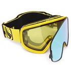 OTG Cylinder Detachable Anti-fog UV400 Replaceable Strap Magnetic Ski Goggles
