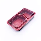 Disposable Plastic custom food packing box disposable