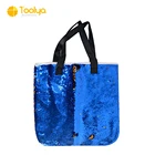 China manufacturer customize bling bling magically reversible sequin mermaid tote handbag
