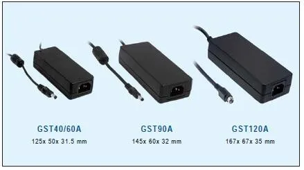 GST40A15-P1J Meanwell 40W Power Adaptor Supply 15V 2.67A International Charger Adaptor