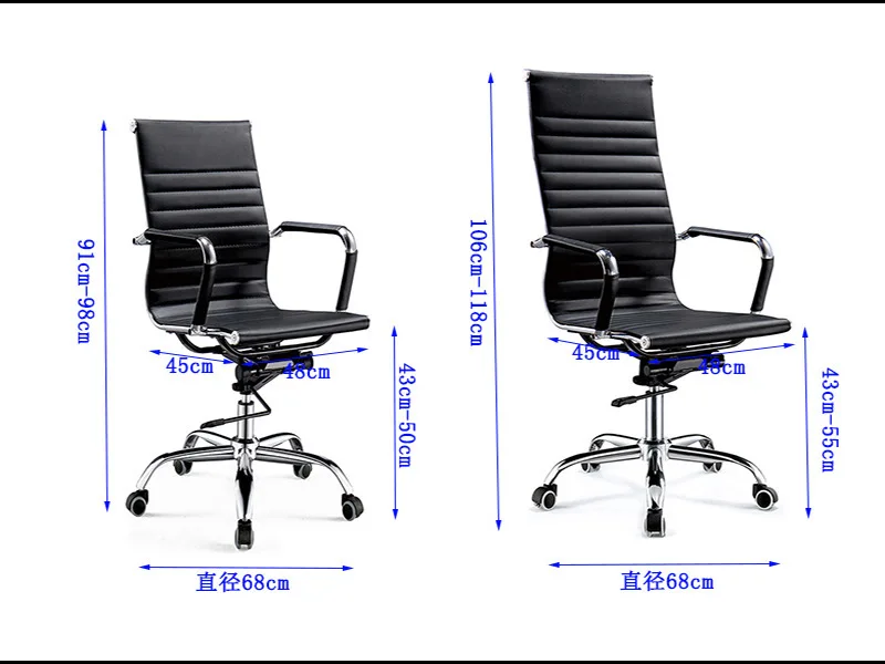 foshan luxury executive chair office chair specification leather morden high back swivel office chair
