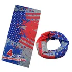 Custom Christmas 100% polyester multifunctional seamless tube wholesale cotton bandana