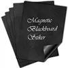 Ready To Ship Direct Factory Blackboard Chalk Sticker Planner Wet Erase Magnetic Black Chalkboard Sheet