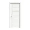 New design european style solid wood white doors minimalist pvc mdf melamine interior room doors