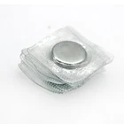 high quality strong PVC neodymium magnets button clothing washable neodymium magnets
