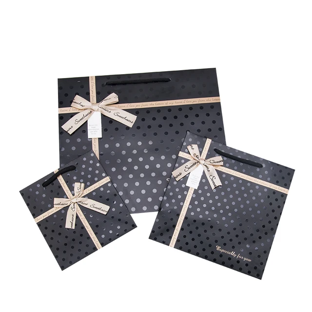custom premium cardboard paper shopping bag festival gift bag