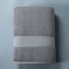Terry Towel Plain Cotton Terry Soft Towel Knitted By Chinese Factory
