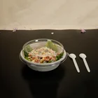 compostable sugarcane biodegradable bagasse salad soup round bowl with lid
