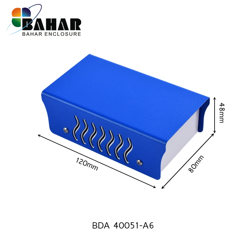 High quality iron box metal enclosures BDA 40051 for electronics storage