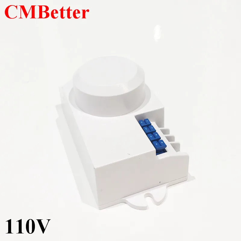 New 110v 5.8GHz HF Systerm LED Microwave 360 Degree Radar Sensor Light Switch Ceiling light Occupancy Body Motion Detector CM026 (1)