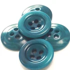 Newest designed custom shape coconut corozo buttons for canvas tote bag from china