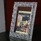 Nice quality crystal glass picture frame / funia glass photo frame wholesale MH-XK005