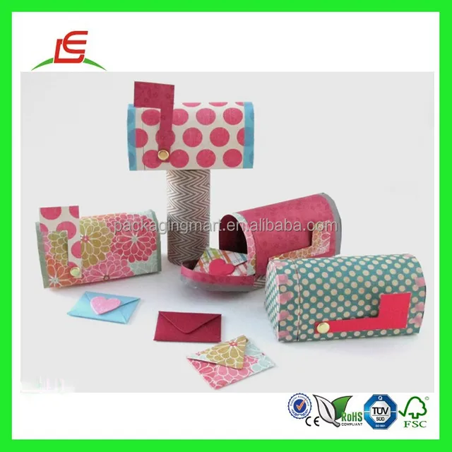 q999 special delivery box fancy paper gift boxes in mailbox