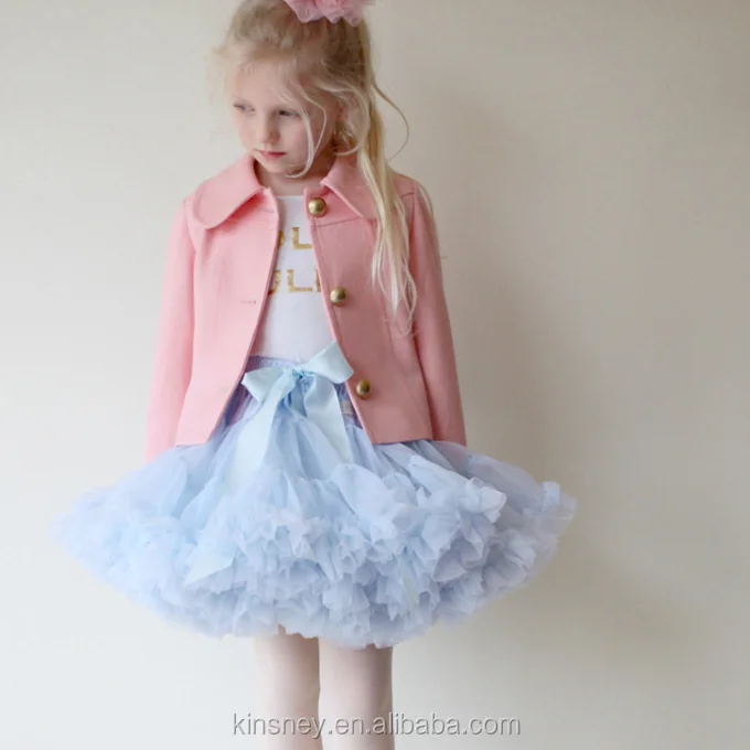 KS10452G Princess girls fancy tulle skirts party wear kids girls tutu skirts