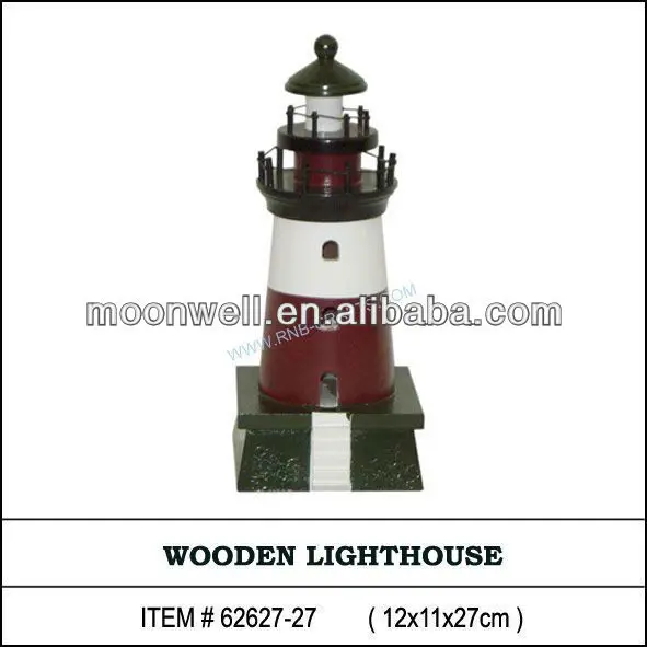 wooden lighthouse model,promotional gifts,replica,nautical gift