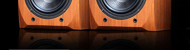 Delixin F30 6.5 inch wooden box super bass Hifi speaker cheap bookshelf speaker from China factory - ANKUX.COM