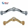 Antique Bronze kitchen cabinet knobs chrome arched crystal dresser pulls furniture handles new design China factory price