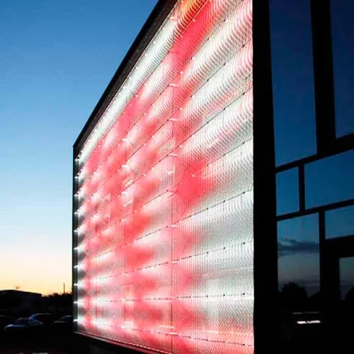 Outdoor Dip Led Mesh Full Color P16 P20 P31 25 Transparent Led Display