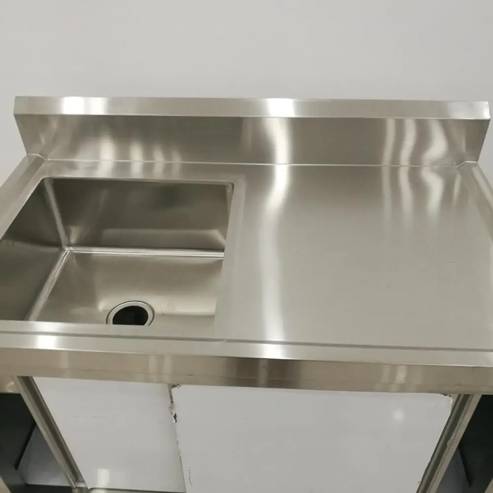 Commercial Stainless Steel 304 Kitchen Sink Cabinet Buy High