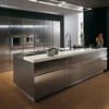 Modular Stainless Steel kitchen cabinet modular kitchen modern design