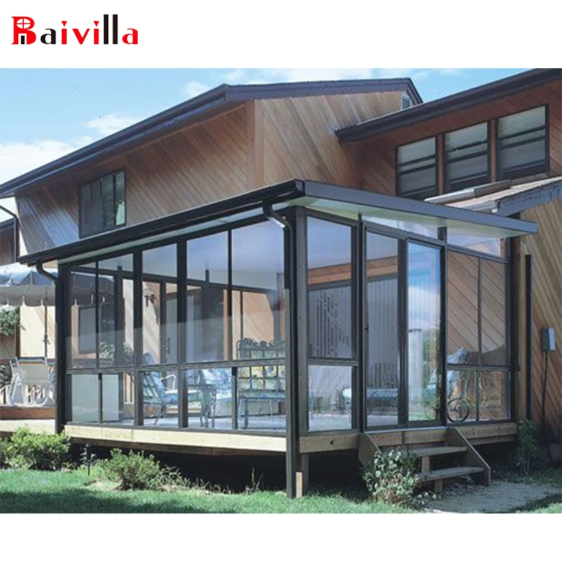 Triangle Aluminum Frame Sunroom Kits Glass Prefab Houses Buy Aluminium Frame Glass House Aluminum Sunroom Kits Prefab Modern Houses Product On