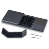 rechargeable mini foldable wireless bt keyboard with touchpad for galaxy note 3