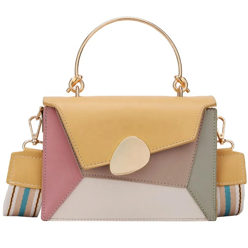 2019 Fashion Color Block Handbag For Ladies Contrast color Leather Crossbody Bags For Women, Beige,green,yellow
2019 Fashion Color Block Handbag For Ladies Contrast color Leather Crossbody Bags For Women, Beige,green,yellow